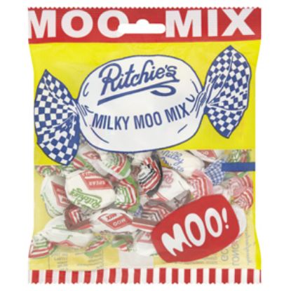 Picture of Bags Milky MOO MIX 115g Ritchies x12